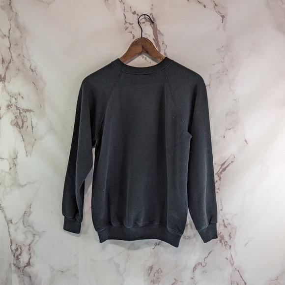 Vintage Rottweiler Sweatshirt Women XS Black Dog Pet 90s Crew Pullover Sweater - Picture 5 of 9